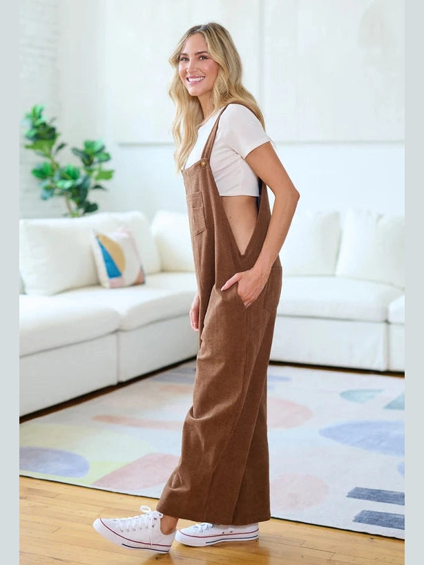 Overalls Classic Brown Couduroy AW2551