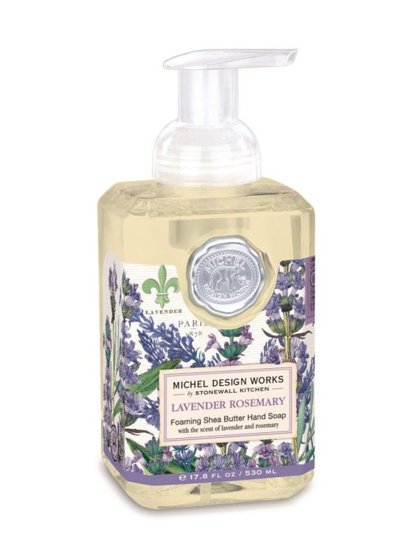 Foaming Soap 17.8 fl oz bottles Lavender Rosemary # 801081