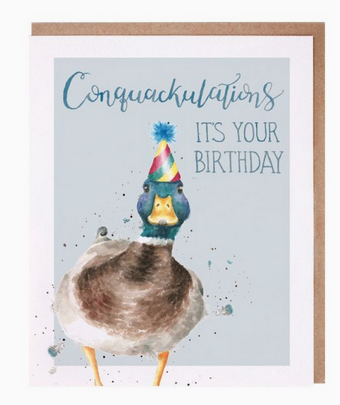 Card Apac001 Conquackulations It's You Birthday