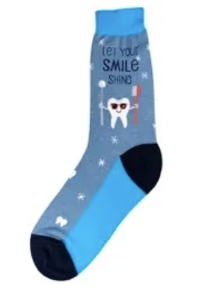 Women's Sock - Smile Teeth - 7078