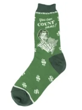 Women's Sock - Count on me - 7052
