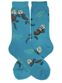 Women's Sock Otter Teal 7083
