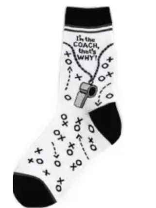 Women's Sock - Coach that's why - 6882