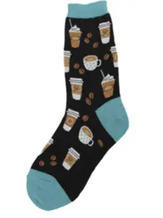 Women's Sock - Coffee - 6855