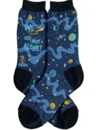Women's Sock - We are not alone - 7105