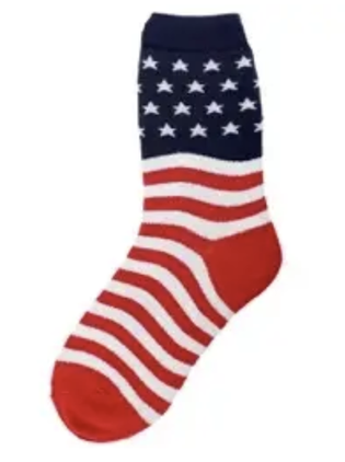 Women's Sock - American Flag