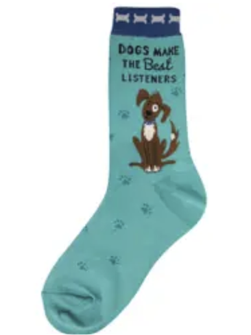 Women's Sock - Dogs Best Friend - 7018