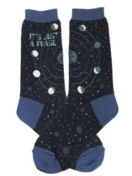 Women's Sock It a Phase Black/Blue 6931