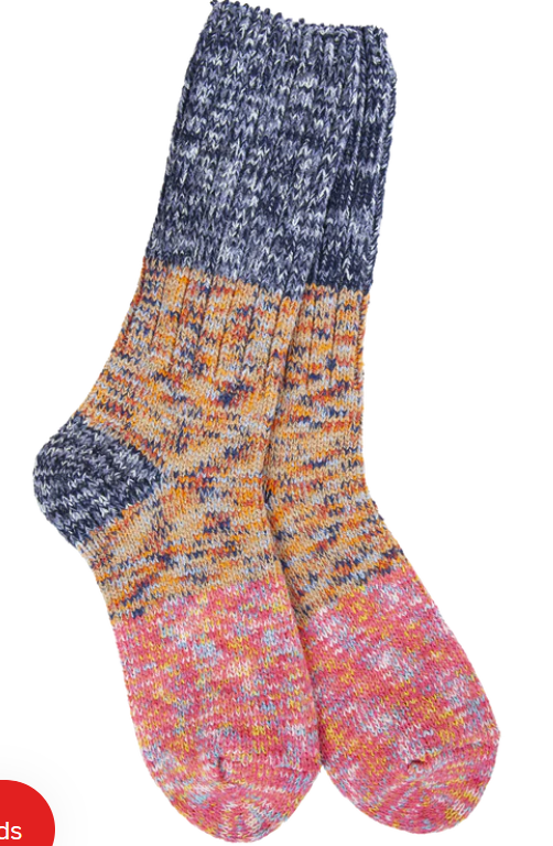 75150-Enchanted Cb Multi-917-Women's Sock-Size 6-11 
