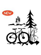 TShirt Relaxed Crewneck Unisex RCN Nice Ride Black on Olive Asheville, NC name drop