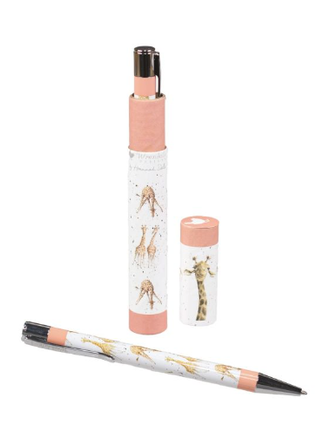 Wrendale Pen Gift Set - Giraffe - 008