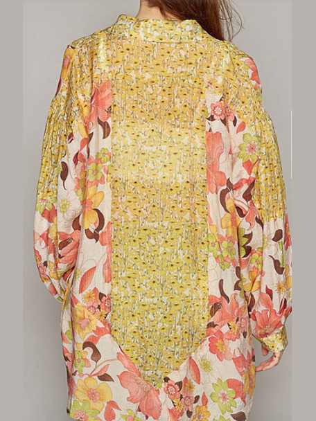 Shirt Dandelion Multi Color Lightweight SMT2405C