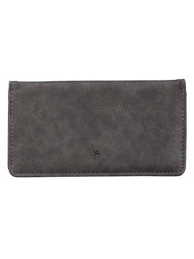 Check Book All Things Are Possible Teal/Grey Faux Leather CHB048