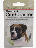 Car Coaster Boxer Dog 231-6
