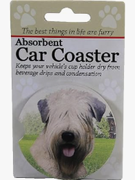 Car Coaster Wheaton Terrier Soft Coat Dog 231 - 41