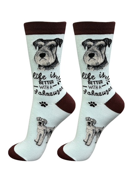 Socks Schnauzer Uncropped Dog 840-105