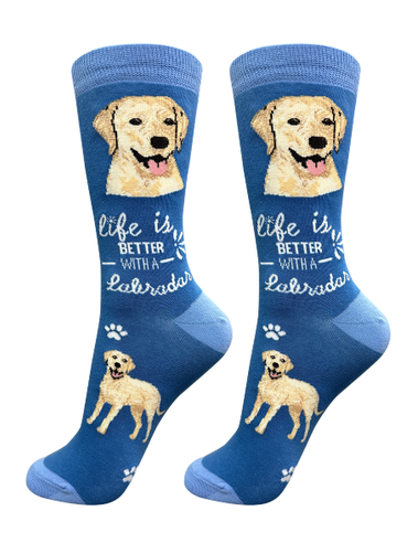 Socks Labrador Dog Yellow 840-20