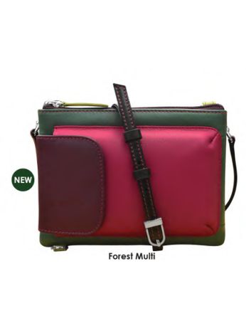 Handbag Cell Phone Forest Leather RFID Blocking 6040