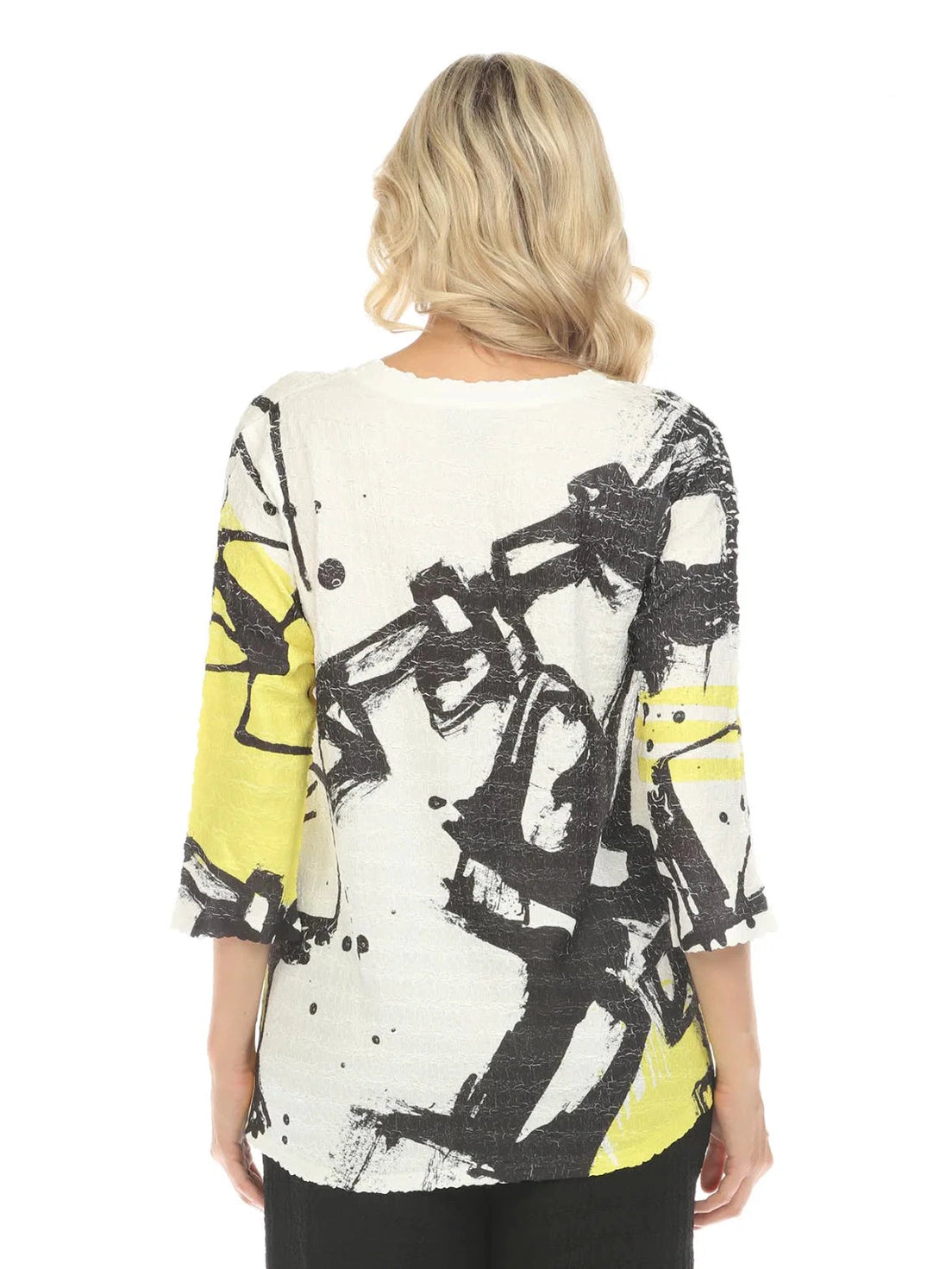 Top Cyrus ac100 3/4 Sleeve V- Neck Women's Nt350wk