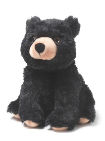 Warmies Black Bear - Heatable Stuffed Animals