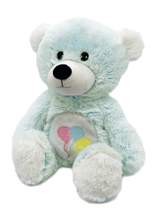 Warmies Blue Bear - Heatable Stuffed Animals- lavender