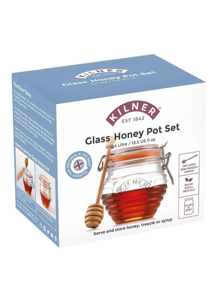 Honey Pot with Beechwood Dipper 0025.887U