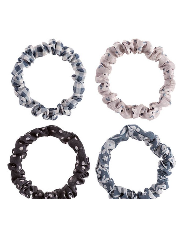Slim Scrunchies Black & Grey KA207102