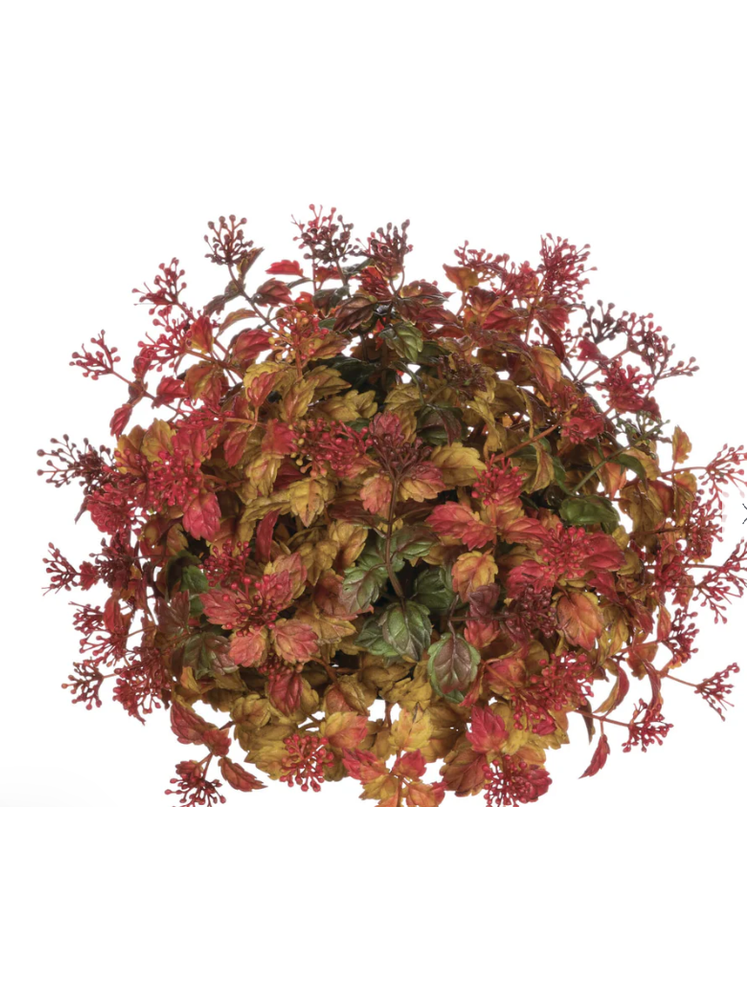 Orb Mini Leaf Berry Orange O21390rb