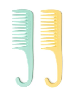 Lemon Lavender Knot Today detangling Shower Comb LLKNOT24