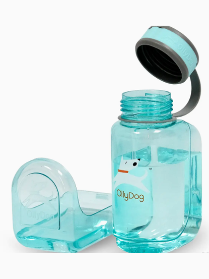 Olly Dog Water Container Aqua Blue 14388