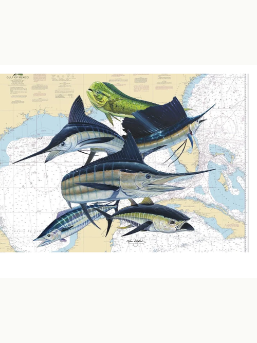 Puzzles Gulf Slam Offshore 1000pc 24 x 30 inch HP208