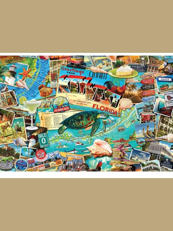 Hart-Puzzle Key West 1000Pc 24 x 30" Hp228