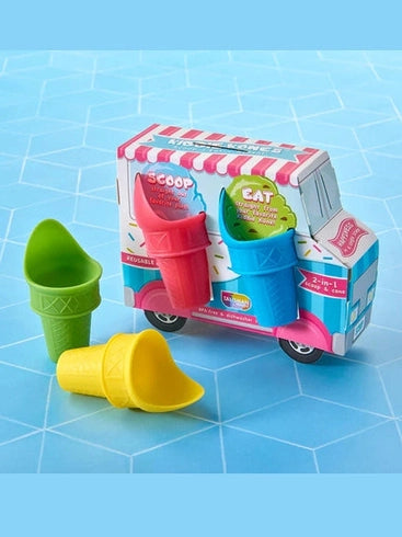 Kiddie Kones-Ice Creme Scoop-4PK-Td 3650