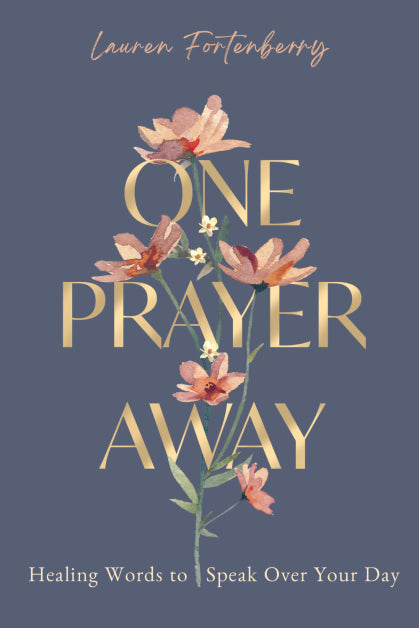 Book  One Prayer Away - Healing Words to Speak Over Your Day-64334 