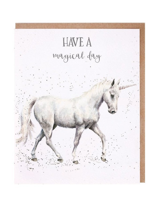 Card - AOC128 - Have a Magical Day - Unicorn