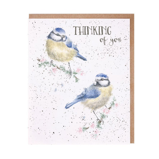 Card - AOC043 - Thinking of You - Birds 