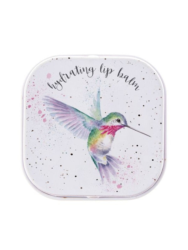 Lip Balm Tin Wisteria Wishes Humming Bird Lip016