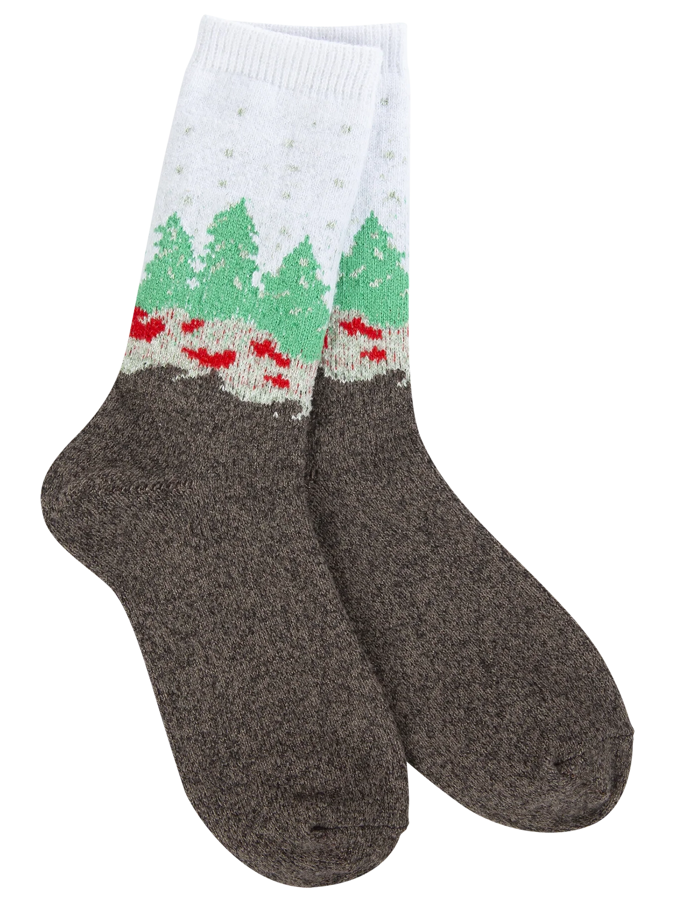 Sock Wonderland Forest White Women's 75691