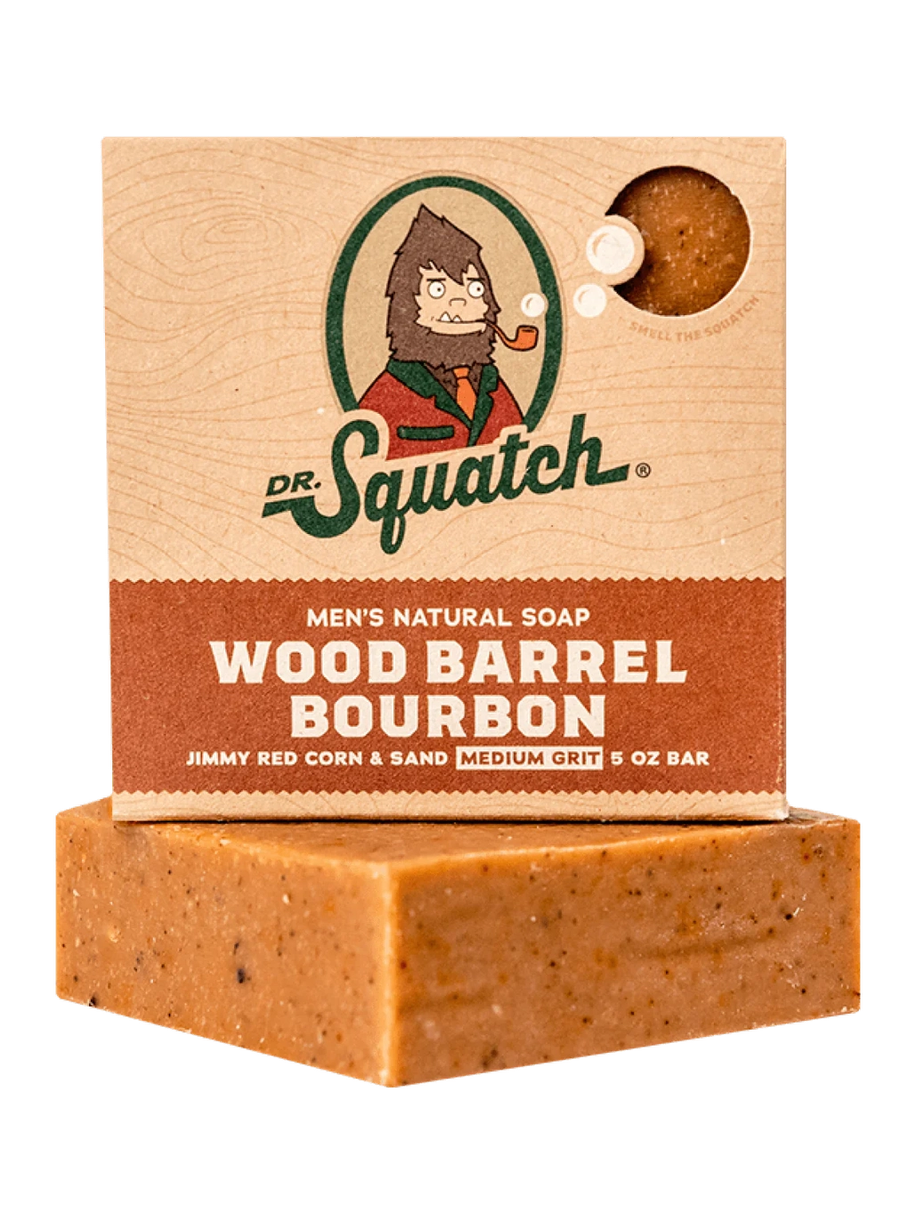 Soap Bar Wood Barrel Bourbon Wh-bar-wbb-01