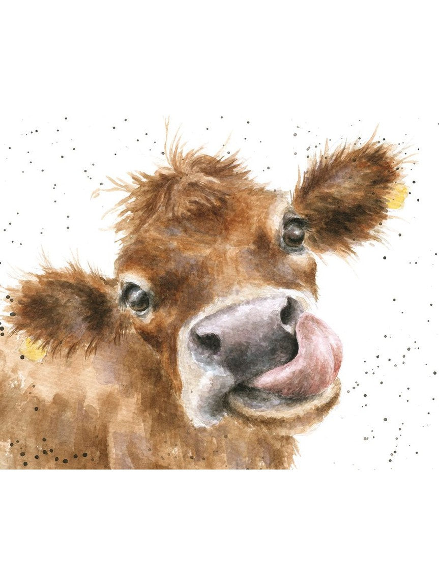 Card - ACS115 Moo Cow - Blank Inside