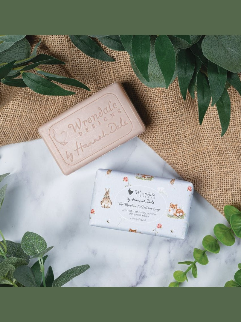 The Meadow Collection Honey, Jasmin, Green Leaf Soap GSOAP002