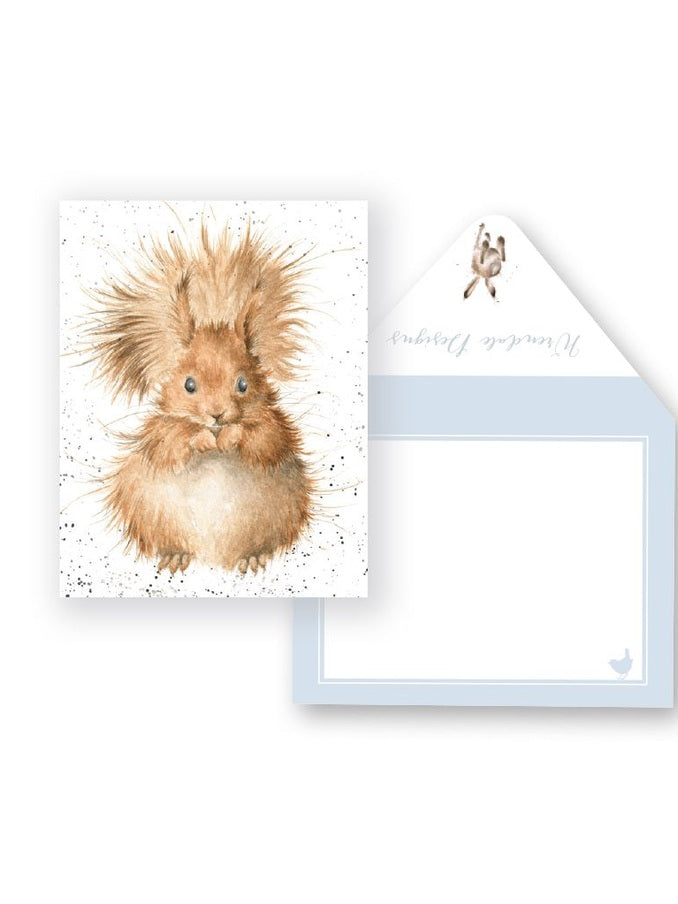 Gift Enclosure Card -GE007 - Redhead Squirrel