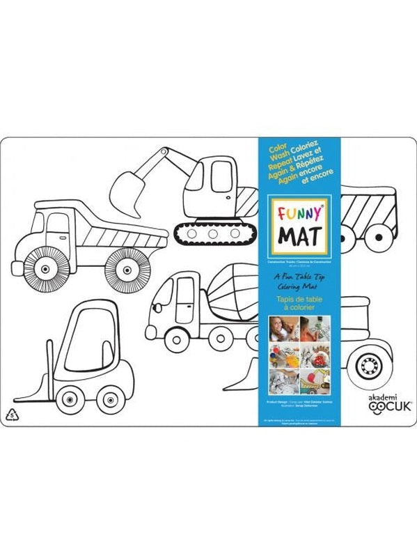 Coloring Mat Construction Children M0402