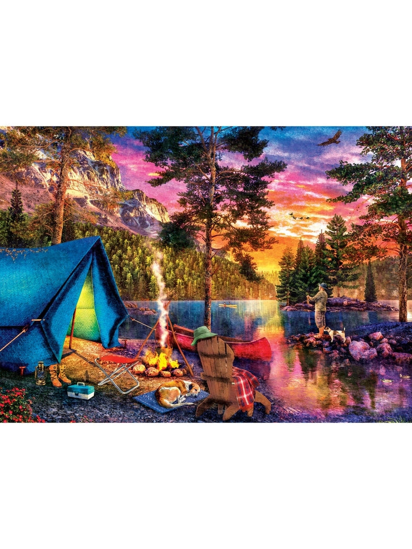 Puzzle 1000 Pc Time Away Fishing The Highlands 72229
