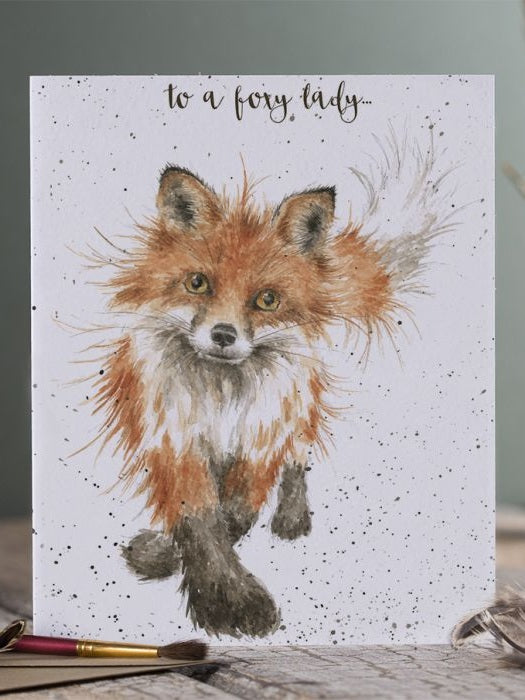 Card Aoc060 Foxy Lady Fox