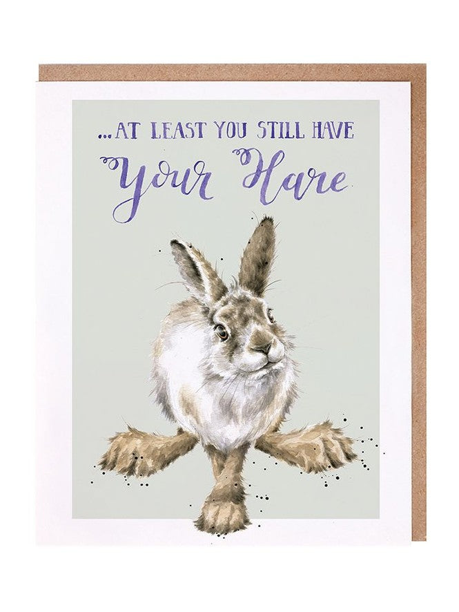 Card Apac026 At Least You Have Your Hare Rabbit