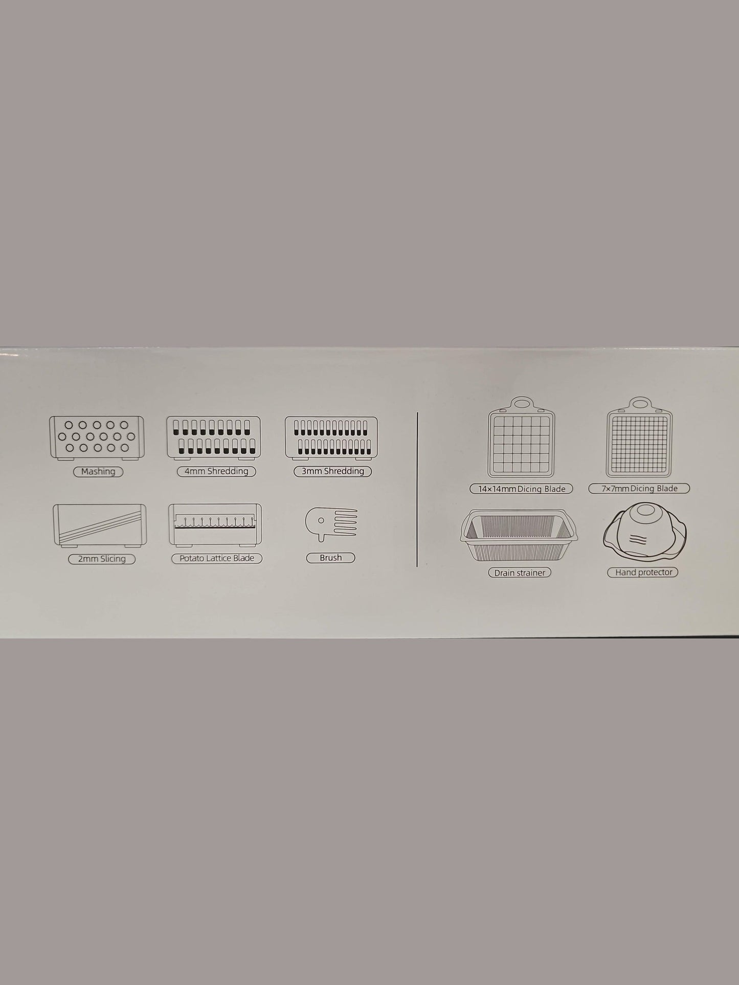 Vegetable Chopper Dices Shreds Slices 980163S