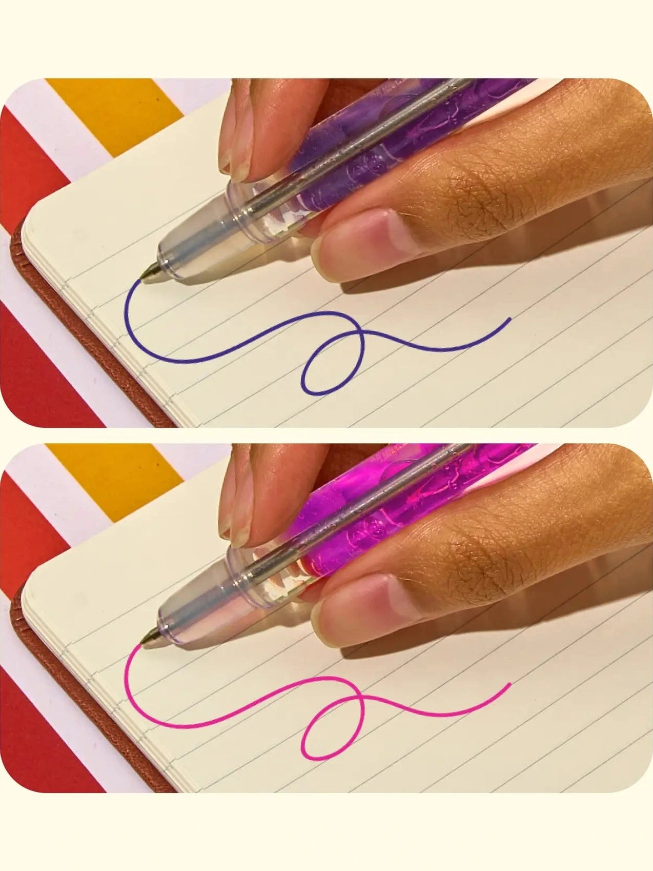 Scented Lava Gel Pens Freesia Fields/Secret Garden Ll1231