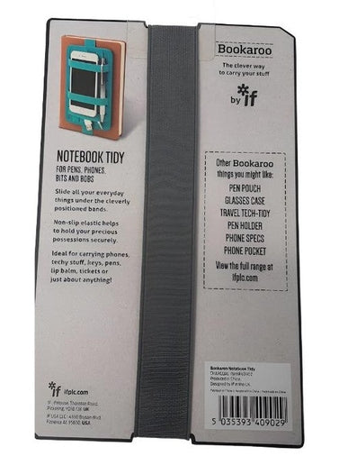 Note Book Tidy for Pens - Phones - Charcoal 40902