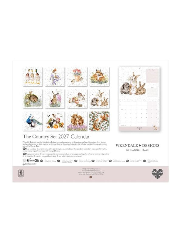 Calendar The Country Landscape Set 2027 Cal072
